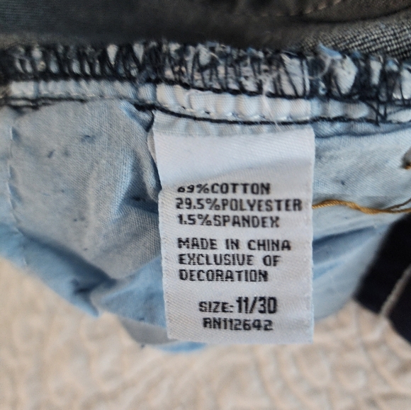 Bling Bling low rise short size 11/30 - Picture 7 of 10